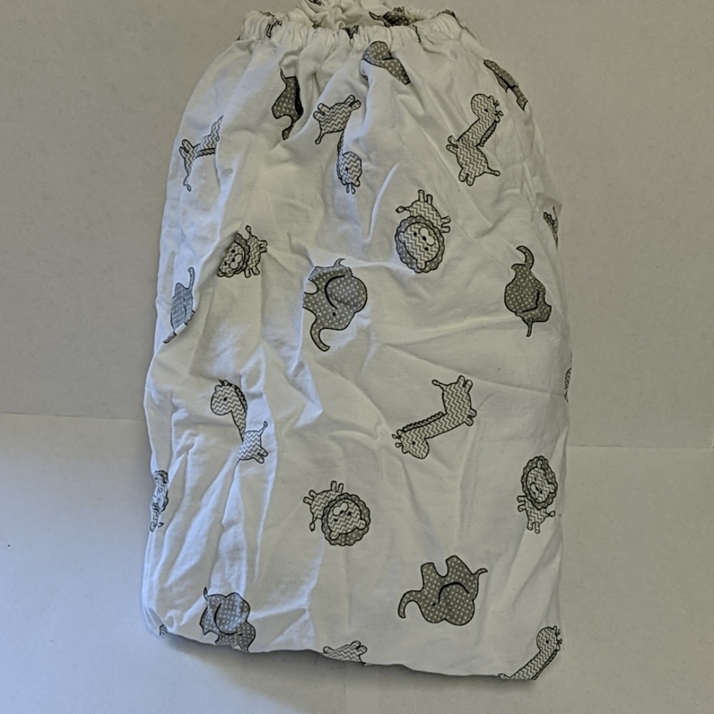 Trend lab fitted crib sheet safari chevron